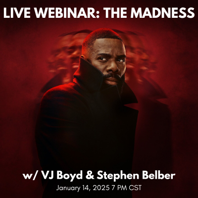 Aff Live Webinar: The Madness W/ VJ Boyd dan Stephen Belber